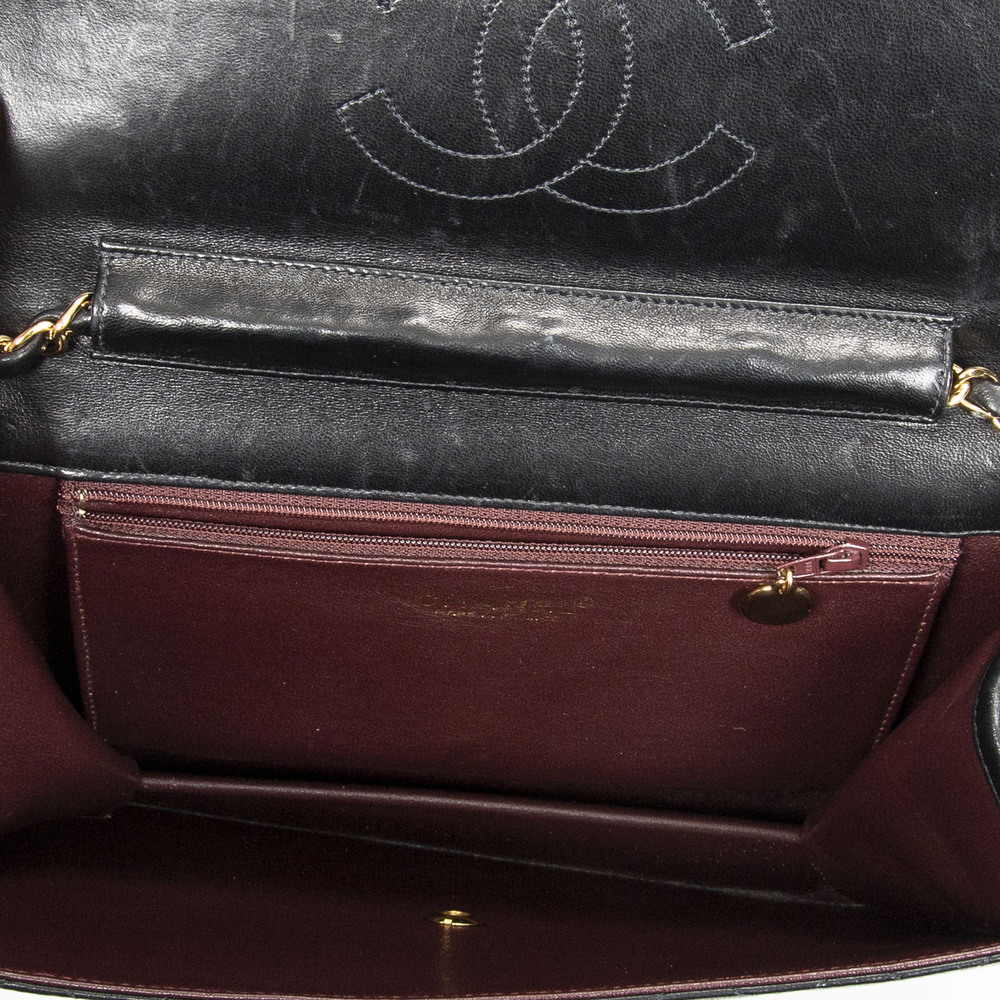 Chanel CC Push Lock Straight Single Flap - Picture 9 of 11